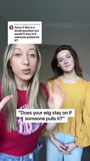 12K views · 121 reactions | What happens if someone pulls on your wig? #hairloss #wigs #humanhairwigs #wigsforhairloss #wigsforalopecia #alopeciaawareness | Lusta Hair | Facebook