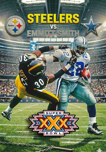 Emmitt Smith vs. Steelers: Super Bowl XXX Highlights
