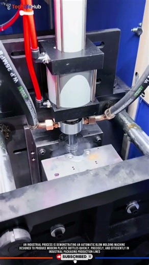 Innovation Automatic Blow Molding Machine for Modern Plastic Bottle Production #tech