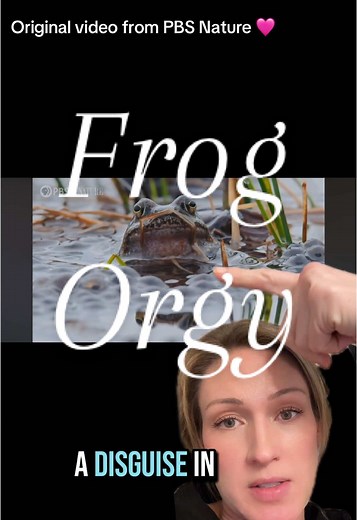 Funny Frog Orgy Moments Captured on PBS Nature