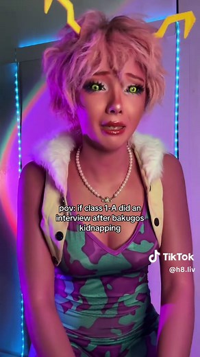 Mina Ashido Interview POV | My Hero Academia Cosplay