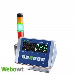 [Hot Item] Stainless Steel Weighing Scale Load Indicator Controller with Alarm Light Scale Remote Display