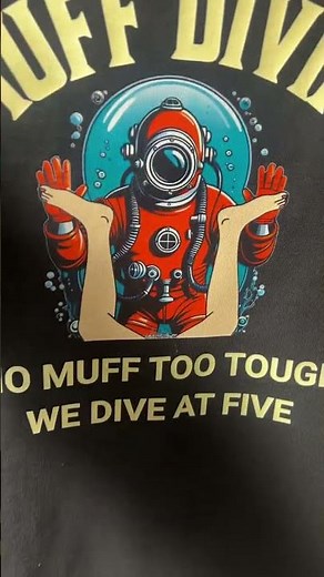 Phil Latios Muff Diving School. No muff too tough we dive at five. Fake company that should exist.