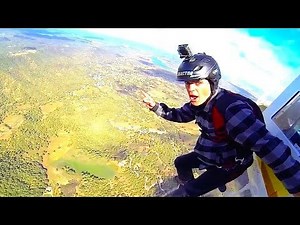 BASE Jumping Tragedy - A Man Watches His Friend Impact The Ground And Die Instantly, Then Has To Continue Flying For Another 2 Minutes Before He Can Pull His Chute, All While Screaming and Crying Hysterically. One Of The More Disturbing Videos I've Seen In Recent Memory...