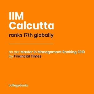 The position has been improved by six ranks and the institute also bagged 1st place among the five #Indian B-Schools listed in the rankings. IIM Calcutta is ahead of the other four Indian institutes listed in Financial Times Ranking, even IIM Ahmedabad. #FinancialTimes #Management #BusinessSchools #Managementrankings | Collegedunia.com