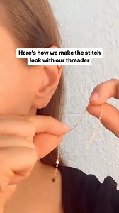 7.3K views · 147 reactions | The versatility of threader earrings 﫶 | Midsummer Star | Facebook