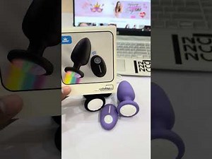 Women anal butt plug remote control vibrator review | female anal plug review | butt plug review