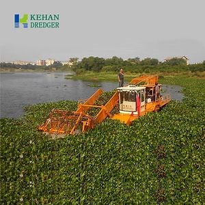 [Hot Item] Floating Aquatic Plants Removal Harvesting Machine Water Hyacinth Harvester