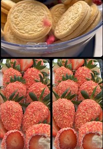 Strawberry Crunch Berries 🍓 ￼ I love making Crunch for Everything 😋 | Cyn'ful Glam