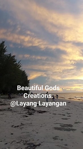 Beautiful Gods Creations #pantai #layanglayang #pohonbatu #sunset #seasidebeach #PulauLabuan #PantaiPohonBatu | Angie in Malaysia