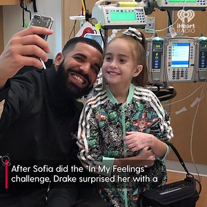 14 reactions | Drake gave a shoutout to the young fan after her successful heart transplant | 106.1 KISS FM DFW | Facebook