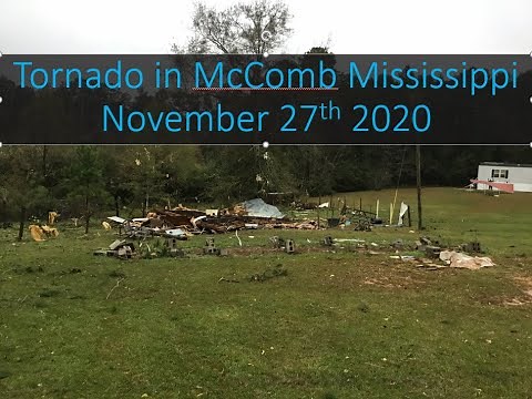 McComb Mississippi Tornado November 27, 2020