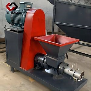 [Hot Item] Mechanical Screw Pini Kay Pine Wood Rice Husk Peanut Shell Sawdust Firewood Biomass Briquette Extruder Machine Price
