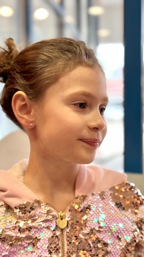 Right of passage . My little girl decided she wanted to get her ears pierced this weekend. She was excited and scared but took it like a champ. I’m proud of her 🥹 Not only was Binks there for moral support but he also paid for it which is nice of him. So many of her mother’s facial expressions in this video 😆☺️@jsaetta our little girl is growing up too fast….k people I’m gonna lock her in her room now till she’s 30. You’ll never see her again ✌🏻bye . . . #earspierced #rightofpassage #fatherda