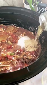 26K views · 96 reactions | Tender pasta, savory meat sauce, and creamy cheese come together effortlessly!  This easy crockpot lasagna is perfect for busy nights! ✨ No fuss, all flavor! Try it here! | Homemade Heather | Facebook