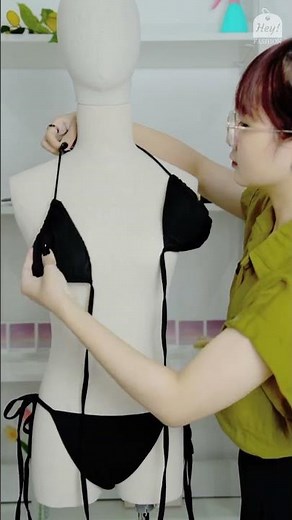 3 New Way To Tie a Sexy Bikini 👙 #bikini #shorts