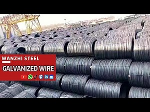 【Galvanized Wire】-Production process production line | Wanzhi Steel