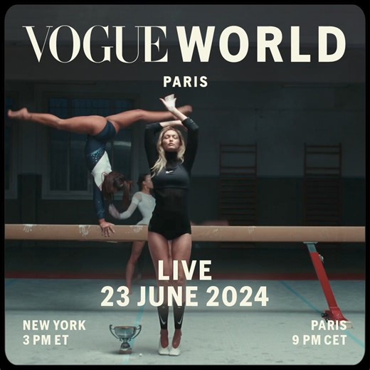 And #VogueWorld: Paris makes trois! This year, the fashion and revelry continues, with Vogue World coming to life on the famed Place Vendôme. Mark your calendar - the festivities are set for Sunday, June 23rd with an exclusive livestream from Paris starting at 3pm EST / 9pm CET. | Vogue