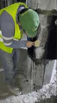 Concrete columns retrofitting and strengthening with carbon fiber CFRP