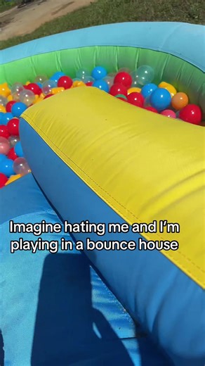 One thing about me is I’m gonna play ☺️ #mother #boymom #bouncehouse | boy mom