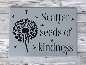 Handcrafted Wooden Sign,kindness Gift,sending Positivity,home Decor,be Kind,positive Quote,wooden Plaque,positive Quote,quote Wooden Sign - Etsy UK