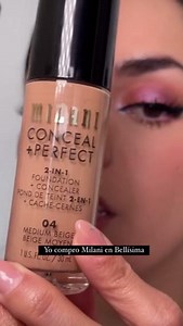 👀¡Este corrector te hará el paro con las ojeras e imperfecciones! 🐼 @katebrenesyt te dice de cuál se trata😱😱 ¡Consíguelo en bellisima.mx y Tiendas Físicas! 🛍️✨ #Concealer #Milani #ConcealandPerfect #MilaniCosmetics #Corrector | Bellisima