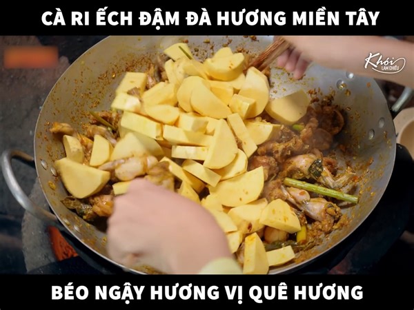 20K views · 987 reactions | Cà ri ếch đậm đà hương miền tây - Vietnamese Frog Curry recipe in south area. | Khói Lam Chiều | Facebook