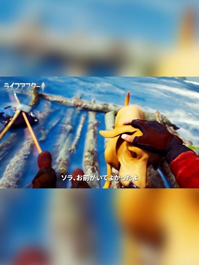 島でのサバイバル！感染サメに遭遇！