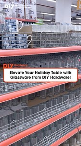 39 reactions | Complete your holiday table setup with our quality glassware collection. Available now at DIY Hardware!  Find a store near you: https://bit.ly/diy_stores Per DTI Fair Trade Permit No. FTEB-206881 Series of 2024 #DIYHardware | DIY Hardware | Facebook