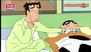 Crayon Shin chan bahasa malaysia Saya macam demam | Nururraiza