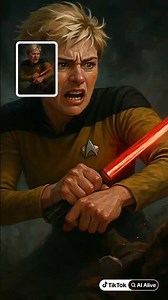 LT. TASHA YAR THE FIRST JEDI OF THE STAR TREK UNIVERSE!