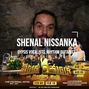 Times Run Out!  Next Week! Gypsies LIVE in Concert in Melbourne  Date: Friday 10th February 2024  Time: 06:30 pm Onwards  Venue: Hunting Tower PAC, Mt Waverley  Tickets: https://auslankatickets.com/onlineticket.php?eventid=1160839 | Aus News Lanka | Facebook