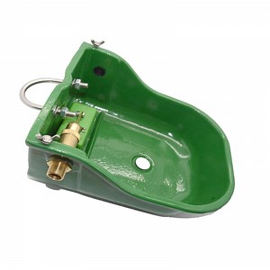 [Hot Item] Stainless Steel Float Waterer Drinker Cattle Cast Iron Bowls for Cow Dairy Farm