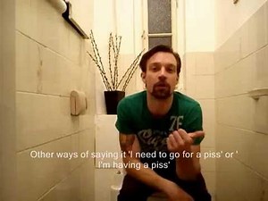 ENGLISH LESSON - Toilet Phrases