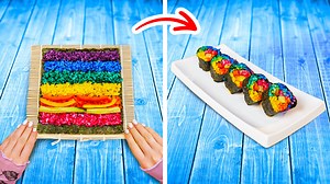 Recetas de comida arco iris para una fiesta de cumpleaños 🎂 | Comida Genial