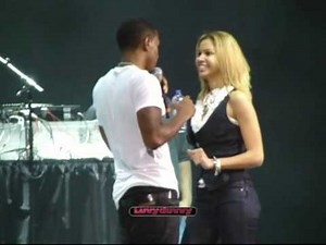Trey songz "Say Ahh" LIVE-103.5 Kiss fm Fantabuloso 5/21/10