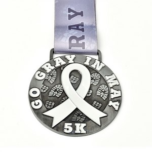 [Hot Item] Enamel Gold Sliver Brass Finisher Metal Custom Medal