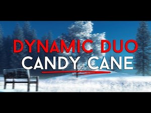 Dynamic Duo Candy Cane w/ Snowy Overlay + Pack World