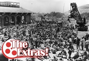 Extras! Harry Potter is the Antichrist, Sam Mendes heads to the Chocolate Factory, Learn about a Real Goodfella, Jennifer Connelly gets on board and Shia Lebeouf shows you his penis and then cries! Plus much more!