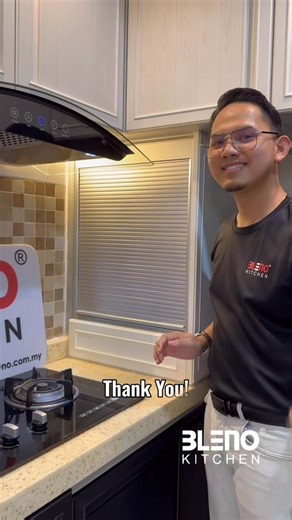 16K views · 95 reactions | Roller Shutter System cabinet at your kitchen #blenokitchen #kitchendesign #aluminiumkitchen | BLENO Kitchen | Facebook