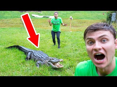 THE POND MONSTER ATTACKED ME!!
