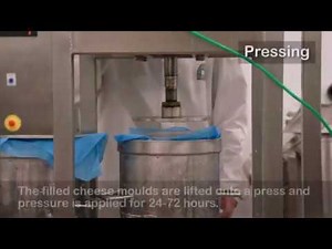 Cheese-making Step 10: Pressing