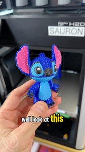 Bad stitched pooped more than itself 😆now it needs to clean! Get to work stitch! designed by @whale_3d_studio #3dprinting #3dprinters #stitch #monster #bambulab #h2d #3dprinted | 3DPrintingDoctor