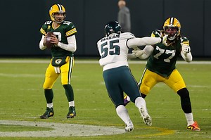 WATCH: "Y'all on that toe fetish s*it in here" - Packers O-lineman trolls media over Aaron Rodgers' toe injury
