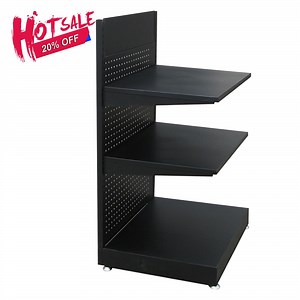 [Hot Item] Low Price Perforated Sheet Metal Pegboard Display with Hooks Tool Stand