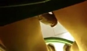 skirt in a public bar