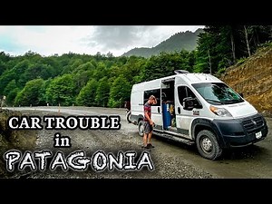 This isn’t good... Car trouble in Patagonia