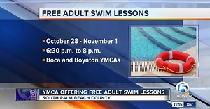 YMCA offering free adult swim classes in Palm Beach County