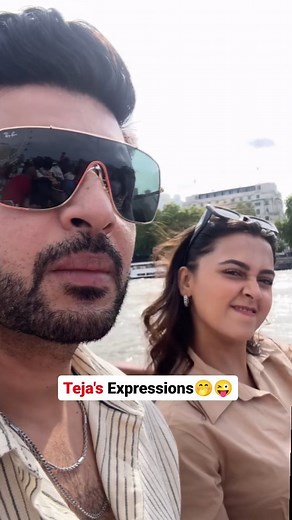 Tejasswi's cutest expressions with her love 🤭😜💕 . . . #tejasswiprakash #cute #cuteness #love #couple #couplegoals #vacation #bollywoodnews #oye | Oye Entertainment