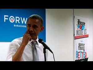 Obama cries as he thanks campaign workers